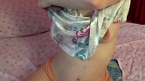 Hot Blonde Masturbates Pussy And Sucks Dildo