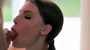 Teen is a gorgeous cocksucker with amazing blowjob skills