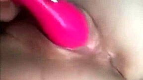 blonde teen 18+ plays with rose vibrator