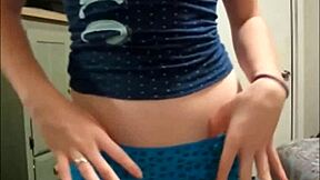 i'm obsessed with showing my teen 18+ snatch in cute panties!