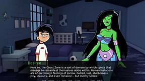 I love this Danny Phantom cosplay handjob in Amity Park
