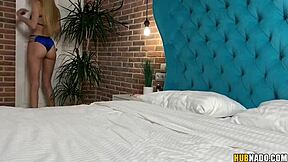 Nancy ace teases cock with toys in ripped clothes