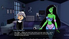I love this Danny Phantom cosplay handjob in Amity Park