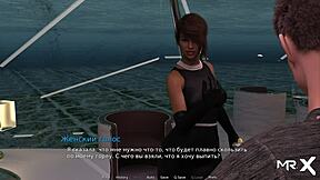 Waterworld - Mature Girls Closed In Cabin Nudes E1 With Big Ass Creampie