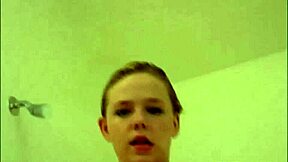 Big Tits Bald Cunt Teen Flashes in Homemade Shower Show?