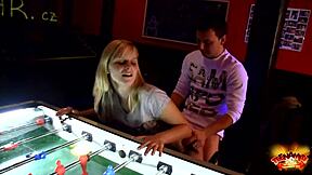 agata teen gets wild anal pounding in public video game room on teenamite2011