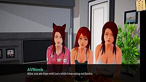 Wow, redhead in erotic hentai gets ass fucked!