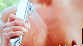 brazzers features candice dare in a group scene with mommy and teen