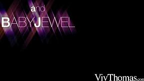 Statuesque lesbian in stockings bends over for pussy eating