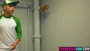 Stepbrother and stepsister sneak out for sex.