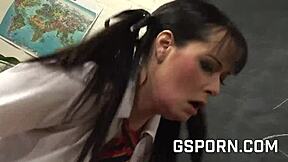 busty brunette tanya cox bangs hard in steamy lingerie scene