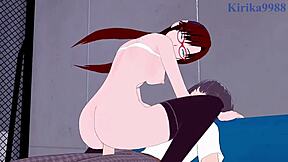 Mari illustrious makinami and ritsuko akagi have intense sex in neon genesis evangelion hentai