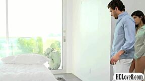 cute teen babe fucked and cum facialed!!