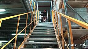 i saw this petite redhead get demolished by two guys