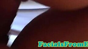 Euroteen 18+ Lover Boldly Sucks Cock for Cum