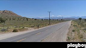 i saw perfect brunette alexandra tyler posing outdoor, exposing her nice boobs and ass. shes so petite and naked! oops, i mean...