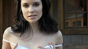 latina model salena storm with petite 18+ body stripping down slow