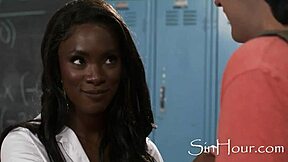Ebony Teacher Fucks Student!