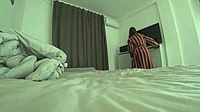 Mature wife lures husband's young friend into real cheating affair