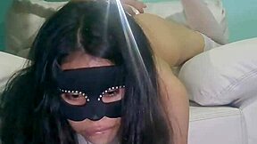 Does my friend torture me with giant dildo?