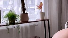 Exciting cowgirl riding a big cock in style