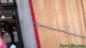 Pov teen gets cum sprayed