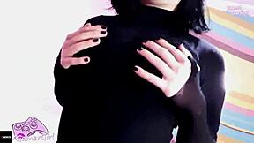 Hot Goth Stepsister Craves Intense Action with Sweetdarling