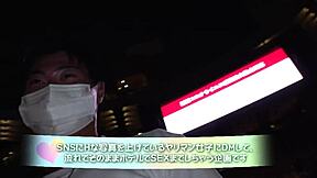 Cute asian babe gets hardcore cumshot