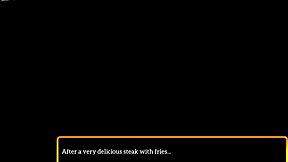 in my new family cartoon, the brunette with big ass and tits explores anime adventures.