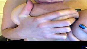 Teen Shows Her Huge Natural Tits!