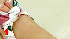 Super cute blonde teen has huge orgasm