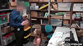 i got caught shoplifting and then daisy stone got fucked hard by the store guy