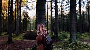 Get lost in wonderlands with cute 18-19 yo sucking and swallowing cum outdoors.