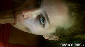 watch this gorgeous girlfriend suck boyfriend's cock in pov, so submissive?