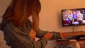 She Squirts All Over My Massive Cock