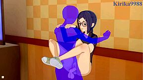 tsuki uzaki and ami asai seduce the old man in intense sex, but uzaki-chan just wants to hang out.