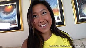 Asian teen cumslut gets drilled and filled with jizz?