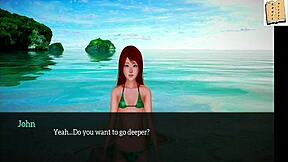 In my new family episode 53, we have fun with bikinis and games in an erotic homemade setting. 😊