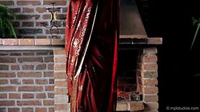 Gorgeous skinny Indian teen performs erotic dance and gets finger-fucked.