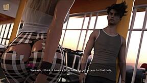 summers gone 43 – exploring gym scenes in hentai anime