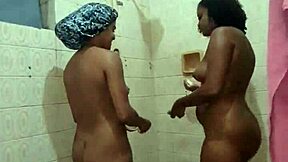 Taking a bath with stepdaughters turns into rough anal.