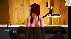 so, my new family ep 95 got me hooked on wild anime banging with that redhead teen's huge ass