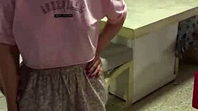 Young Wife's First Deepthroat Porn Adventure?