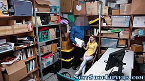 This real delinquent teen got caught and railed hard in a raw maledom scene on camera.