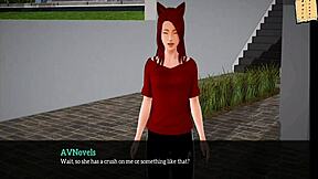 My new family episode 286 features redhead teen erotic scenes.