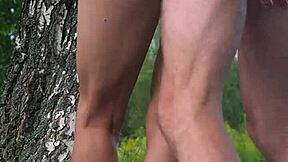 Wow, public anal with a flawless body babe!