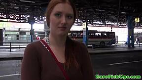 Publicsex Euro Teen Gets Jizzed on by a Stranger in Outdoor Encounter.