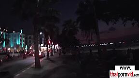 amateur thai teen cherry giving sensual handjob to big dick