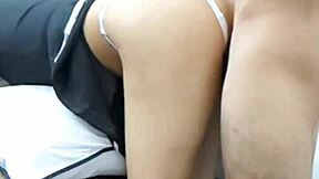 Stepsister Dances Sensually Before Intense Home Fucking