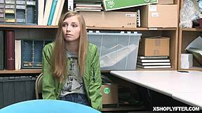 LP Officer Spreads Ava Parker’s Pussy for Hardcore Bent-Over Fuck